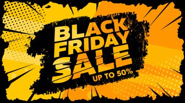 Kara Cuma Sancak Vektörü İllüstrasyonu 