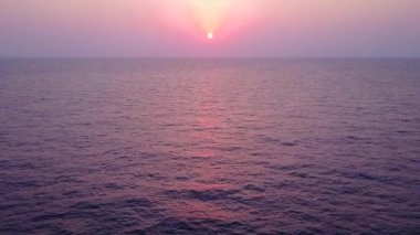 Tropikal deniz manzaralı yaban hayatının mavi yeşil su ve beyaz kumlu arka plan üzerindeki hava aracı dokusu