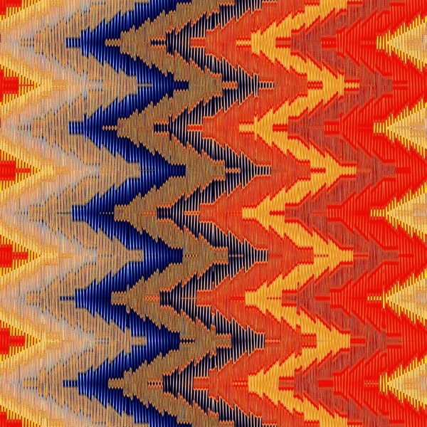 Imagen Abstracta Adorno Geométrico Vertical Colores Brillantes Tapiz —  Fotos de Stock