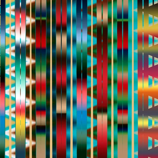 Abstrakt Bild Geometriska Mönster Kan Användas Som Mall För Tapestry — Stockfoto