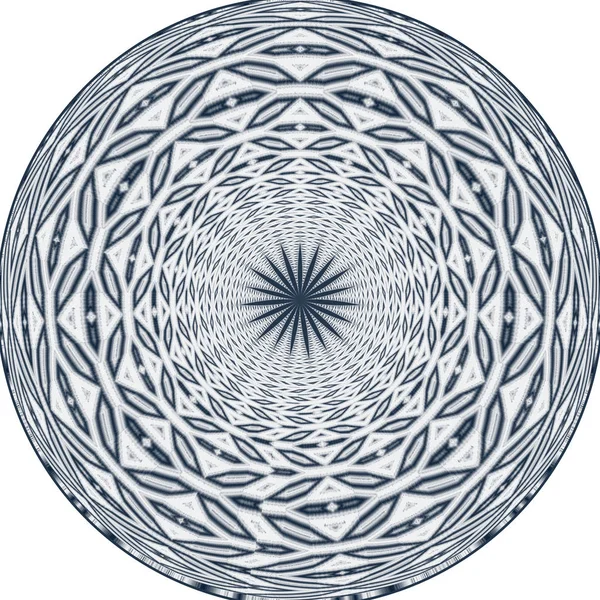 Patrón Simétrico Abstracto Desde Centro Puede Utilizar Como Una Plantilla —  Fotos de Stock