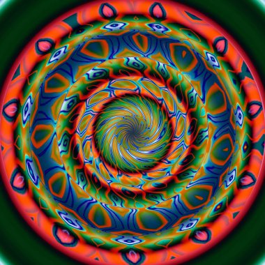 Arka plan, renkli grafikler, goblen için şablon olarak kullanılabilir