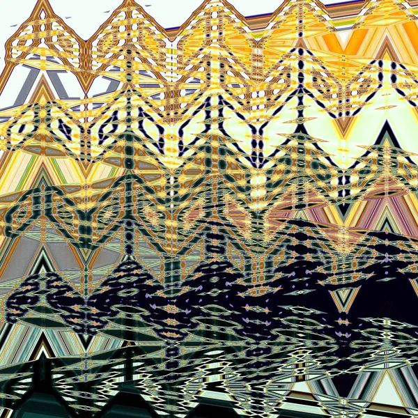 Abstraktní Pozadí Barevné Grafiky Může Sloužit Jako Vzor Pro Textilie — Stock fotografie
