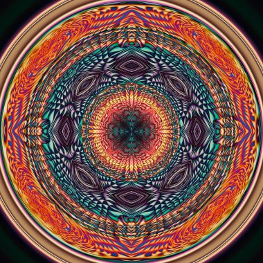 Arka plan, renkli grafikler, goblen için şablon olarak kullanılabilir