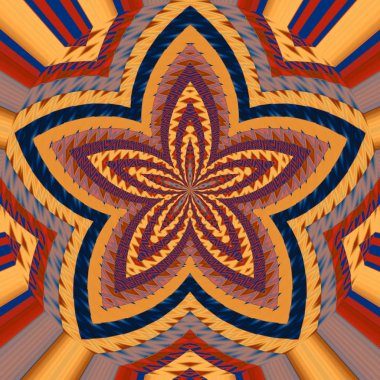 Arka plan, renkli grafikler, kumaş Goblen için bir model olarak kullanılabilmesi için