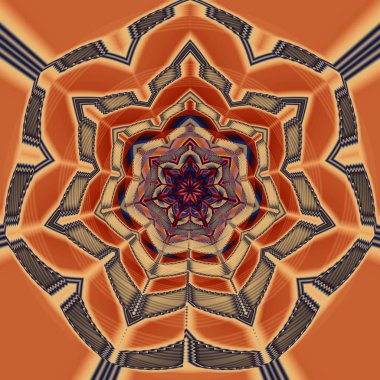 Arka plan, renkli grafikler, kumaş Goblen için bir model olarak kullanılabilmesi için