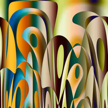 Arka plan, renkli grafikler, kumaş Goblen için bir model olarak kullanılabilmesi için