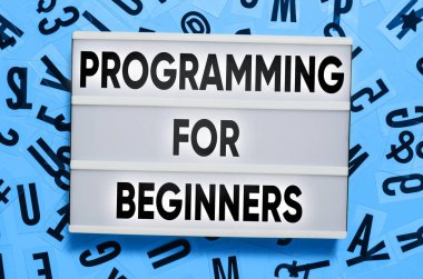 Yeni başlayanlar kavramı için programlama