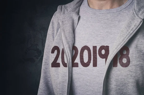 2019 print reveal on t-shirt