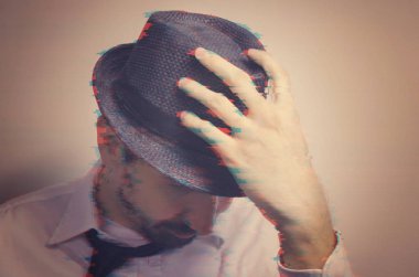 Depresif adam portresi