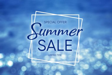 Yaz satışı arkaplanı