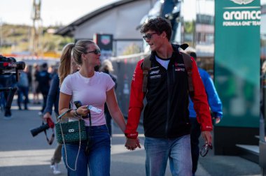 Hollanda GP F1 2025, 31 Ağustos 2025, Zandvoort, Hollanda - Haas için Formula 1 Oliver Bearman sürücüsü