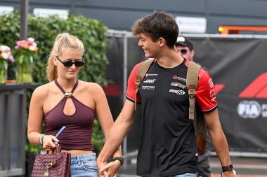 Hollanda GP F1 2025, 31 Ağustos 2025, Zandvoort, Hollanda - Haas için Formula 1 Oliver Bearman sürücüsü