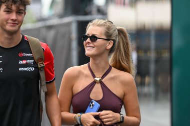 Hollanda GP F1 2025, 31 Ağustos 2025, Zandvoort, Hollanda - Haas için Formula 1 Oliver Bearman sürücüsü