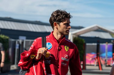 Hollanda GP F1 2025, 31 Ağustos 2025, Zandvoort, Hollanda - Ferrari Formula 1 Antonio Giovinazzi sürücüsü