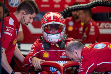 Hollanda GP F1 2025, 31 Ağustos 2025, Zandvoort, Hollanda - Ferrari Formula 1 Charles Leclerc sürücüsü