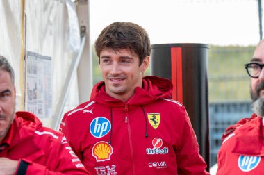 Hollanda GP F1 2025, 31 Ağustos 2025, Zandvoort, Hollanda - Ferrari Formula 1 Charles Leclerc sürücüsü