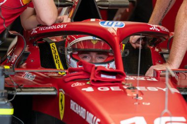 Hollanda GP F1 2025, 31 Ağustos 2025, Zandvoort, Hollanda - Ferrari Formula 1 Charles Leclerc sürücüsü