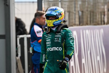 Hollanda GP F1 2025, 31 Ağustos 2025, Zandvoort, Hollanda - Aston Martin 'in Formula 1 Fernando Alonso sürücüsü