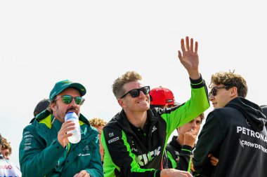 Hollanda GP F1 2025, 31 Ağustos 2025, Zandvoort, Hollanda - Aston Martin 'in Formula 1 Fernando Alonso sürücüsü