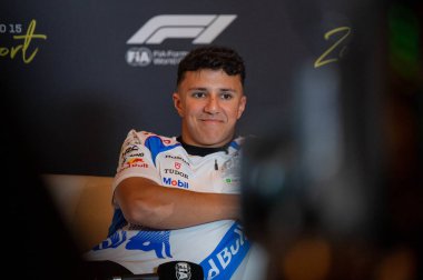 Hollanda GP F1 2025, 31 Ağustos 2025, Zandvoort, Hollanda - Red Bull için Formula 1 Isack Hadjar sürücüsü