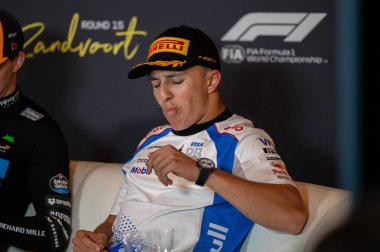 Hollanda GP F1 2025, 31 Ağustos 2025, Zandvoort, Hollanda - Red Bull için Formula 1 Isack Hadjar sürücüsü