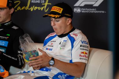 Hollanda GP F1 2025, 31 Ağustos 2025, Zandvoort, Hollanda - Red Bull için Formula 1 Isack Hadjar sürücüsü