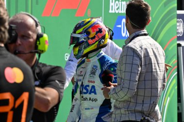 Hollanda GP F1 2025, 31 Ağustos 2025, Zandvoort, Hollanda - Red Bull için Formula 1 Isack Hadjar sürücüsü