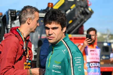Hollanda GP F1 2025, 31 Ağustos 2025, Zandvoort, Hollanda - Aston Martin için Formula 1 Lance Stroll sürücüsü