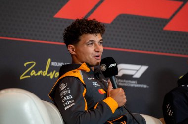 Hollanda GP F1 2025, 31 Ağustos 2025, Zandvoort, Hollanda - McLaren Formula 1 Norris sürücüsü