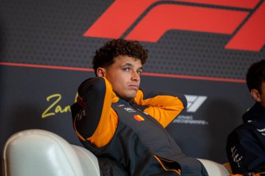 Hollanda GP F1 2025, 31 Ağustos 2025, Zandvoort, Hollanda - McLaren Formula 1 Norris sürücüsü