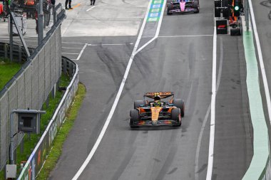 Hollanda GP F1 2025, 31 Ağustos 2025, Zandvoort, Hollanda - McLaren Formula 1 Norris sürücüsü