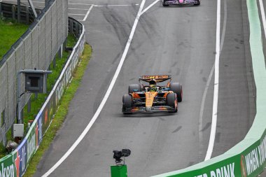 Hollanda GP F1 2025, 31 Ağustos 2025, Zandvoort, Hollanda - McLaren Formula 1 Norris sürücüsü