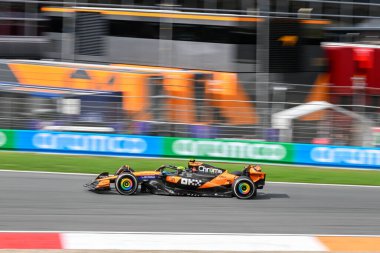 Hollanda GP F1 2025, 31 Ağustos 2025, Zandvoort, Hollanda - McLaren Formula 1 Norris sürücüsü