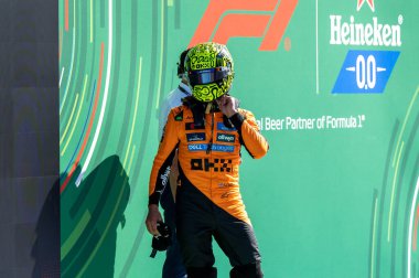 Hollanda GP F1 2025, 31 Ağustos 2025, Zandvoort, Hollanda - McLaren Formula 1 Norris sürücüsü