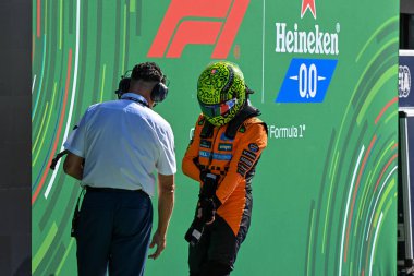 Hollanda GP F1 2025, 31 Ağustos 2025, Zandvoort, Hollanda - McLaren Formula 1 Norris sürücüsü