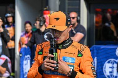 Hollanda GP F1 2025, 31 Ağustos 2025, Zandvoort, Hollanda - McLaren Formula 1 Norris sürücüsü