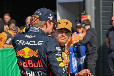 Hollanda GP F1 2025, 31 Ağustos 2025, Zandvoort, Hollanda - McLaren Formula 1 Norris sürücüsü