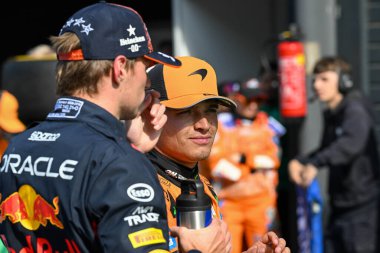 Hollanda GP F1 2025, 31 Ağustos 2025, Zandvoort, Hollanda - McLaren Formula 1 Norris sürücüsü