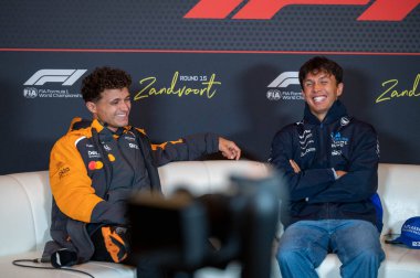 Hollanda GP F1 2025, 31 Ağustos 2025, Zandvoort, Hollanda - McLaren Formula 1 Norris sürücüsü