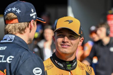 Hollanda GP F1 2025, 31 Ağustos 2025, Zandvoort, Hollanda - McLaren Formula 1 Norris sürücüsü