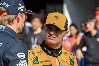 Hollanda GP F1 2025, 31 Ağustos 2025, Zandvoort, Hollanda - McLaren Formula 1 Norris sürücüsü