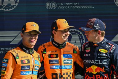 Hollanda GP F1 2025, 31 Ağustos 2025, Zandvoort, Hollanda - McLaren Formula 1 Norris sürücüsü