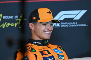 Hollanda GP F1 2025, 31 Ağustos 2025, Zandvoort, Hollanda - McLaren Formula 1 Norris sürücüsü