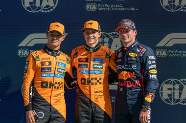 Hollanda GP F1 2025, 31 Ağustos 2025, Zandvoort, Hollanda - McLaren Formula 1 Norris sürücüsü