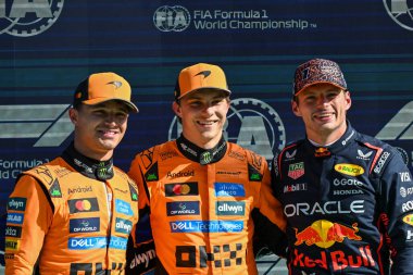 Hollanda GP F1 2025, 31 Ağustos 2025, Zandvoort, Hollanda - McLaren Formula 1 Norris sürücüsü