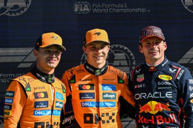 Hollanda GP F1 2025, 31 Ağustos 2025, Zandvoort, Hollanda - McLaren Formula 1 Norris sürücüsü