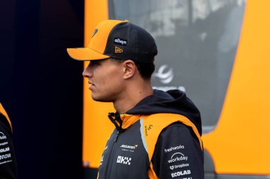 Hollanda GP F1 2025, 31 Ağustos 2025, Zandvoort, Hollanda - McLaren Formula 1 Norris sürücüsü