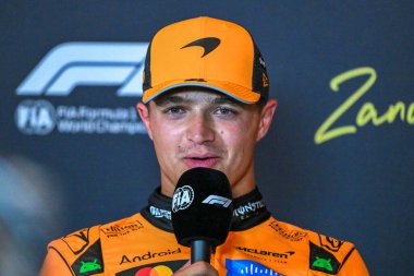 Hollanda GP F1 2025, 31 Ağustos 2025, Zandvoort, Hollanda - McLaren Formula 1 Norris sürücüsü