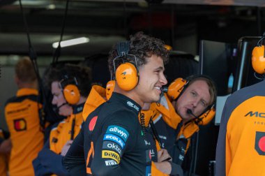Hollanda GP F1 2025, 31 Ağustos 2025, Zandvoort, Hollanda - McLaren Formula 1 Norris sürücüsü